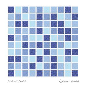 Ceramica San Lorenzo - Pepelma Azul 36X36