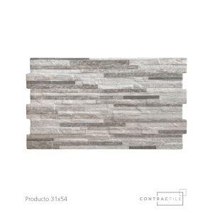 Ceramica San Lorenzo - FACHADA GRAMADO GRIS -3 1X54
