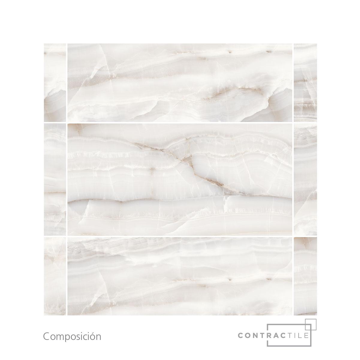 Ceramica San Lorenzo - MARBLE ONIX WHITE - 60X120