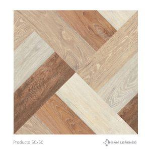 Ceramica San Lorenzo - MADERA ALISO MIX - 50X50