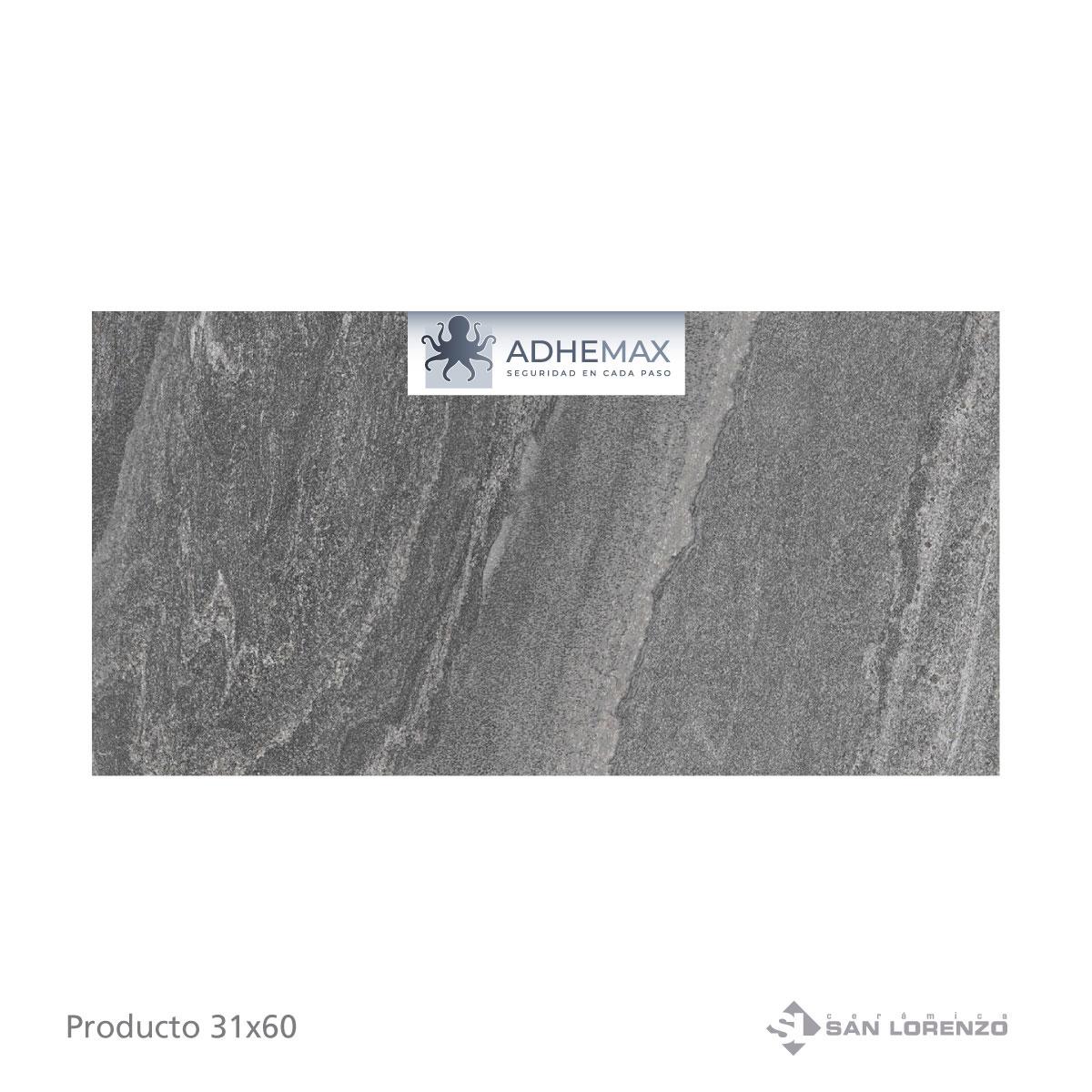 Ceramica San Lorenzo - Cartago ADHEMAX Grafito Claro - 31x60