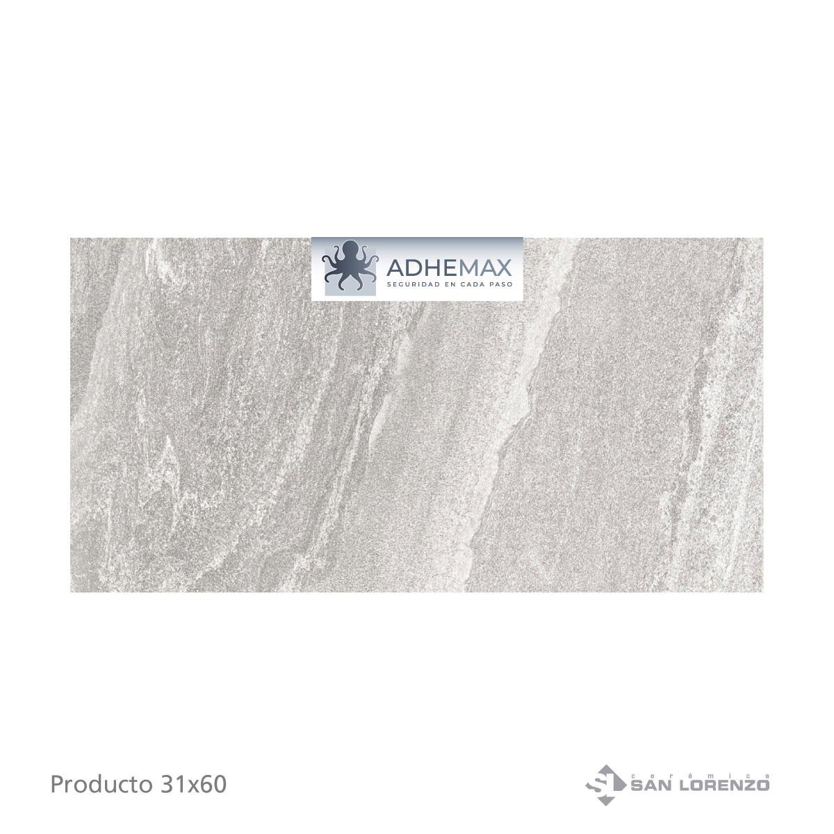 Ceramica San Lorenzo - Cartago ADHEMAX Gris Claro - 31x60